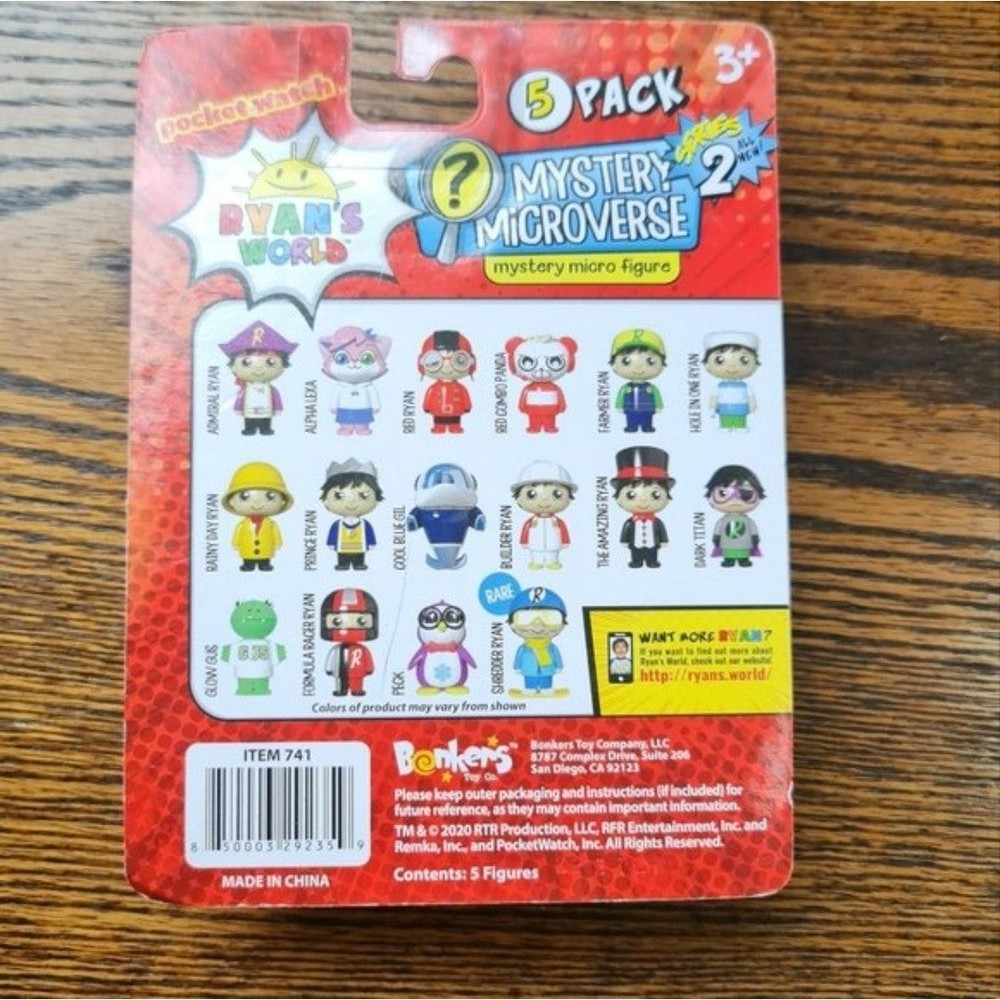 Ryans World Series 2 Micro Mystery Figures SEALED - Picture 3 of 3